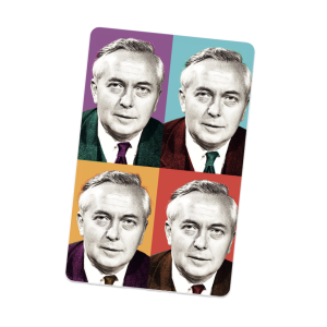 Harold Wilson Fridge Magnet