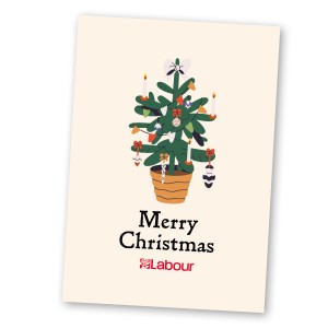 Merry Christmas Card (pack of 10)