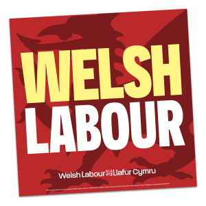 Vote Welsh Labour A4 Poster
