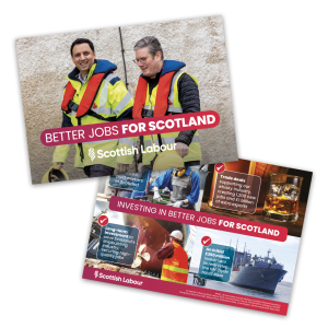 Better Jobs for Scotland leaflet