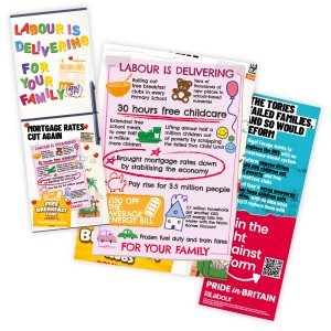 Labour is Delivering for Families Leaflet