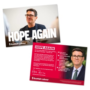 Scottish National Campaign Weekend October 2026 leaflet