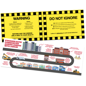London Labour is Delivering for Communities leaflet