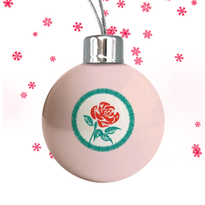 Pink Labour Bauble
