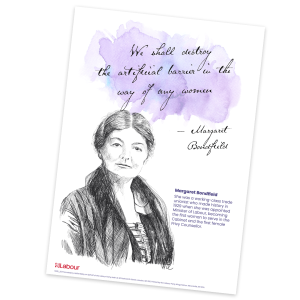 Margaret Bondfield Poster