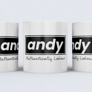 Andy Authentically Labour Mug