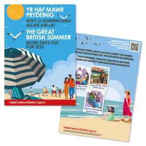 Great British Summer Savings leaflet (Welsh Version)